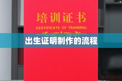 兴平出生证明制作的流程